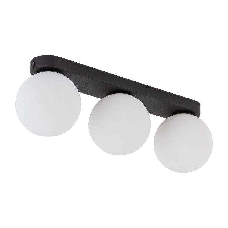MINI BLACK Lampa sufitowa 3 5616 TK Lighting Czarny Biały