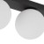 MINI BLACK Lampa sufitowa 3 5616 TK Lighting Czarny Biały