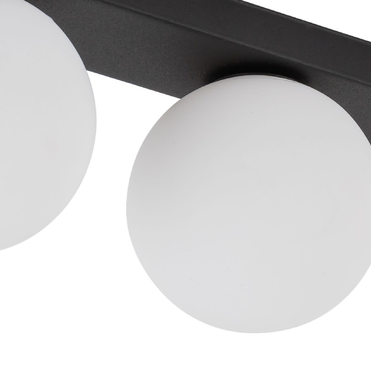 MINI BLACK Lampa sufitowa 3 5616 TK Lighting Czarny Biały