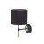 LORD Kinkiet 1 4672 TK Lighting Złoty, Czarny Czarny