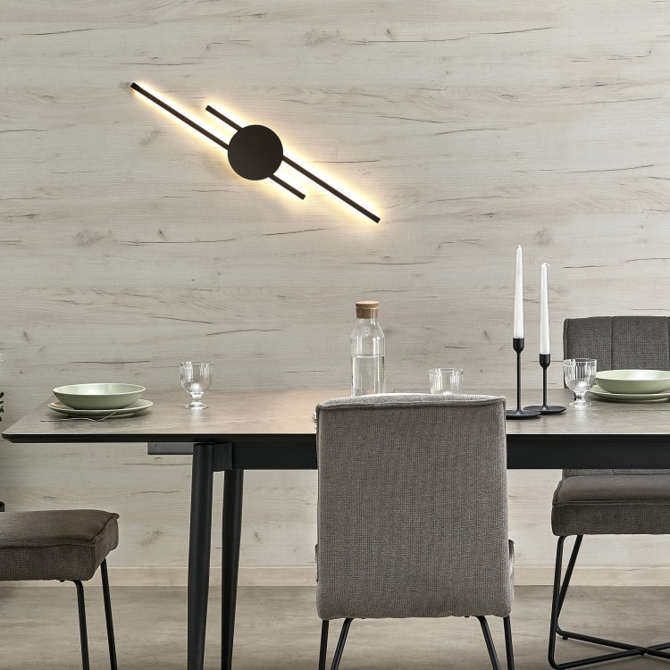 JAVA BLACK Kinkiet 2 LED 1367 TK Lighting Czarny