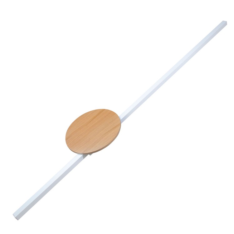 JAVA II WHITE WOOD Kinkiet 1 1440 TK Lighting Biały, Sosna