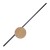 JAVA II BLACK WOOD Kinkiet 1 1441 TK Lighting Czarny