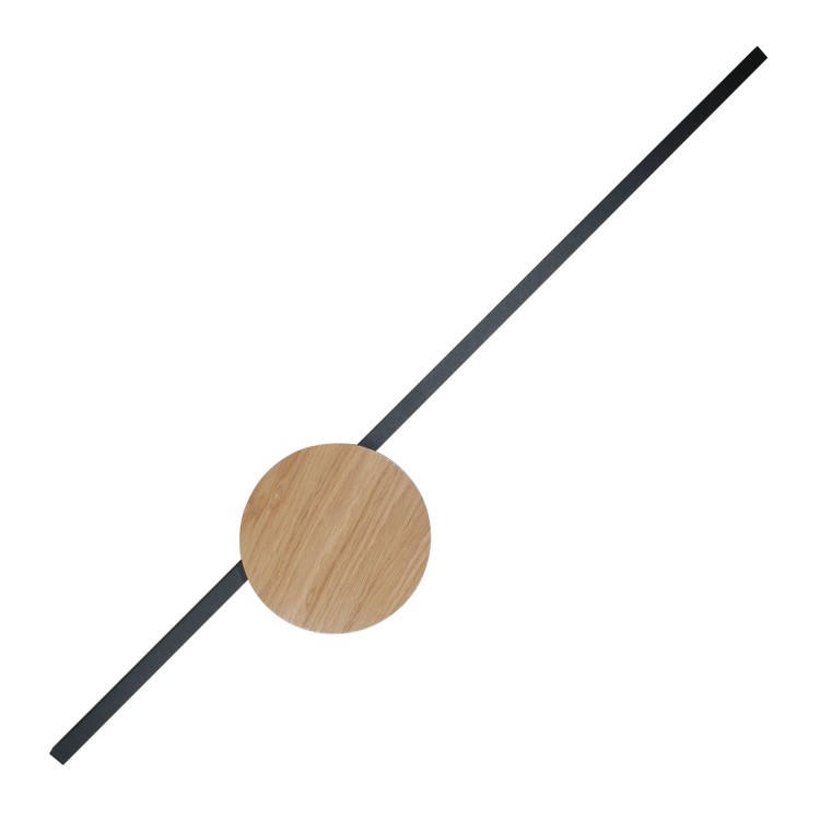 JAVA II BLACK WOOD Kinkiet 1 1441 TK Lighting Czarny
