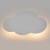 CLOUD WHITE Kinkiet 2 X G9 4964 TK Lighting Biały Biały