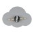 CLOUD GREY Kinkiet 2 X G9 4965 TK Lighting Szary Szary