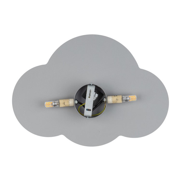 CLOUD GREY Kinkiet 2 X G9 4965 TK Lighting Szary Szary