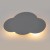 CLOUD GREY Kinkiet 2 X G9 4965 TK Lighting Szary Szary