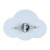 CLOUD BLUE Kinkiet 2 X G9 4966 TK Lighting Błękitny, Biały Niebieski