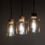 ORSON Lampa wisząca 3 4568 TK Lighting Sosna, Czarny Bursztynowy