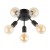 RUBIO Lampa sufitowa 5 4830 TK Lighting Czarny