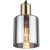 SIERRA GOLD Lampa wisząca 1 6661 TK Lighting Złoty, Czarny Grafitowy