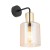 SIERRA GOLD AMBER Kinkiet 1 6664 TK Lighting Złoty, Czarny Bursztynowy