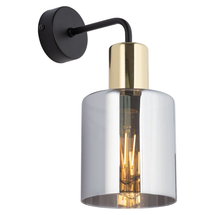 SIERRA GOLD Kinkiet 1 6660 TK Lighting Złoty, Czarny Grafitowy