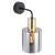 SIERRA GOLD Kinkiet 1 6660 TK Lighting Złoty, Czarny Grafitowy
