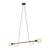 HELIX WOOD ORZECH Lampa wisząca 2 4948 TK Lighting Orzech, Czarny