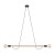 HELIX WOOD ORZECH Lampa wisząca 2 4948 TK Lighting Orzech, Czarny