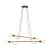 HELIX WOOD ORZECH Lampa wisząca 4 4949 TK Lighting Orzech, Czarny