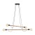 HELIX WOOD ORZECH Lampa wisząca 4 4949 TK Lighting Orzech, Czarny