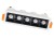 Oprawa liniowa Lampa spot punktowa MINI LED WHITE 10042 NOWODVORSKI Lighting 10W 3000K Loft nowoczesna sufitowa oświetlenie z soczewkami nie oślepia nie oślepiająca barwa ciepła ciepły biały podtynkowa biało-czarna biała z zasilaczem Inspiracje Premium
