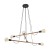 HELIX WOOD ORZECH Lampa wisząca 6 4950 TK Lighting Orzech, Czarny