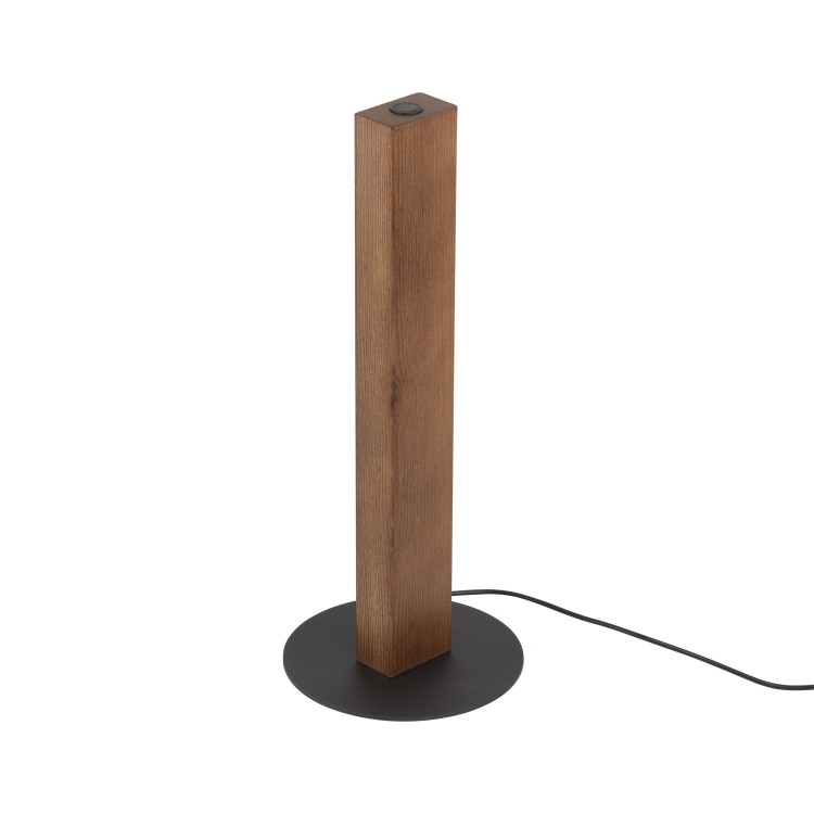 TEO LED ORZECH Lampka nocna 1411 TK Lighting Orzech, Czarny