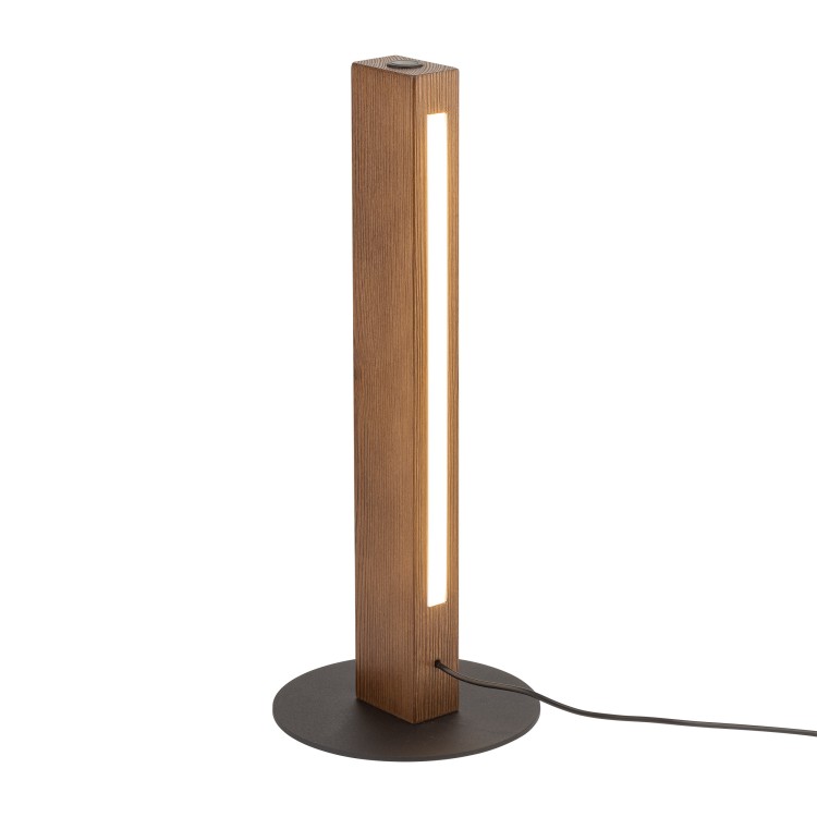 TEO LED ORZECH Lampka nocna 1411 TK Lighting Orzech, Czarny