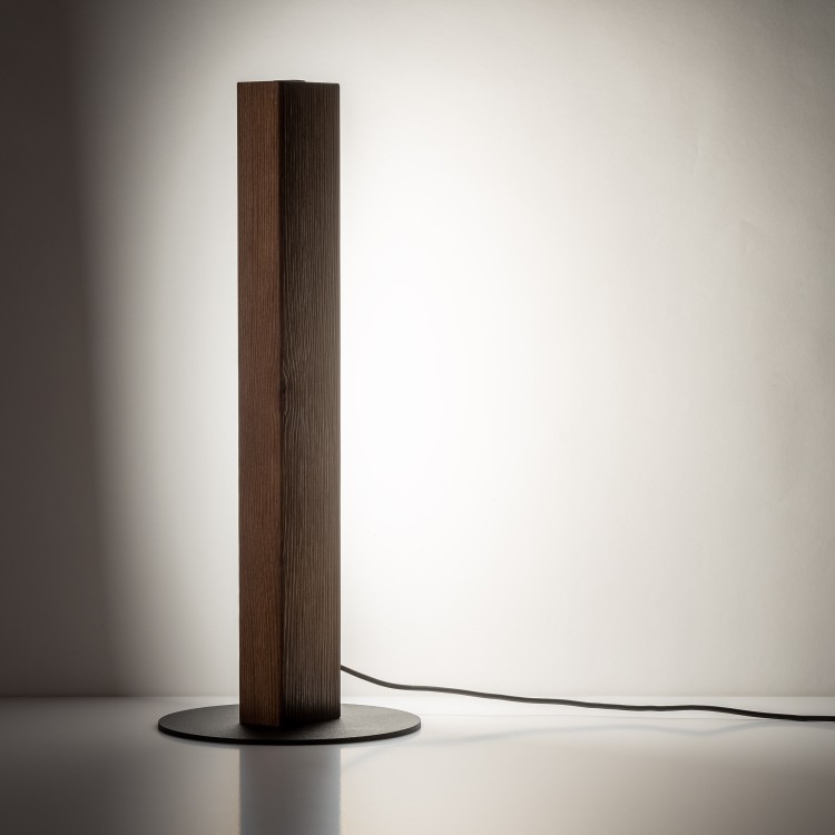 TEO LED ORZECH Lampka nocna 1411 TK Lighting Orzech, Czarny