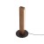TEO LED ORZECH Lampka nocna 1411 TK Lighting Orzech, Czarny