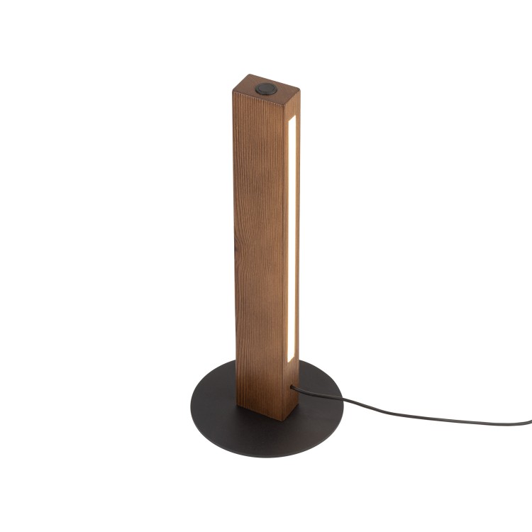TEO LED ORZECH Lampka nocna 1411 TK Lighting Orzech, Czarny