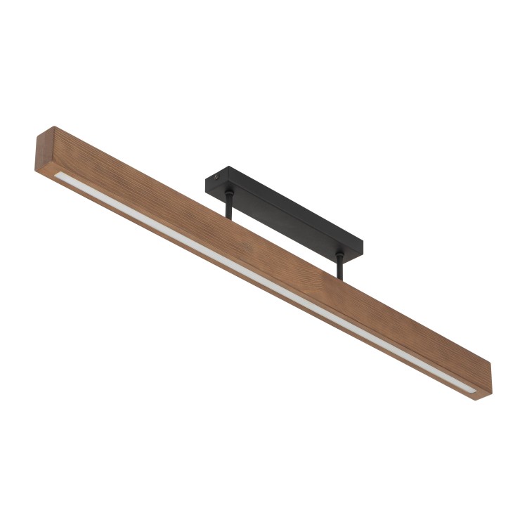 TEO LED ORZECH Lampa sufitowa 6614 TK Lighting Orzech, Czarny