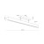 TEO LED ORZECH Lampa sufitowa 6614 TK Lighting Orzech, Czarny