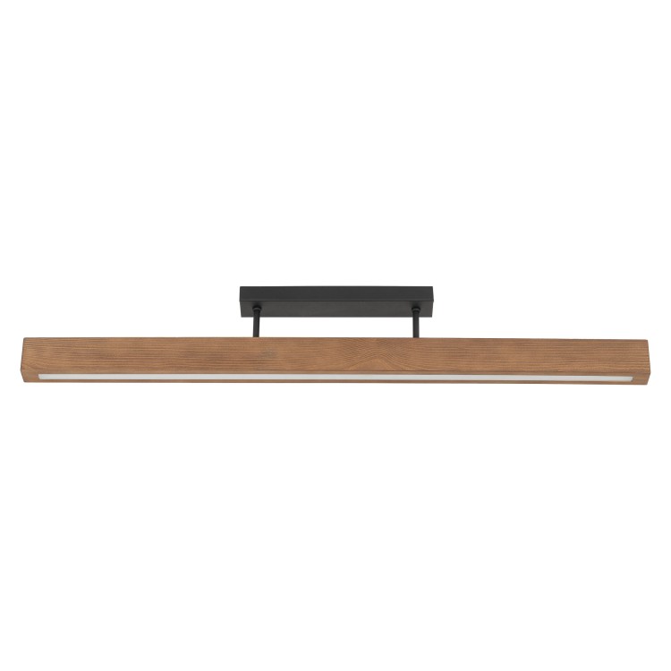 TEO LED ORZECH Lampa sufitowa 6614 TK Lighting Orzech, Czarny
