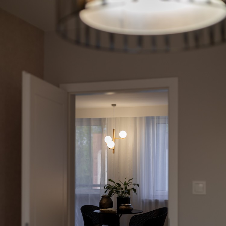 ESTERA WOOD Lampa wisząca 3 6799 TK Lighting Sosna, Czarny Biały