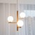 ESTERA WOOD Lampa wisząca 3 6799 TK Lighting Sosna, Czarny Biały