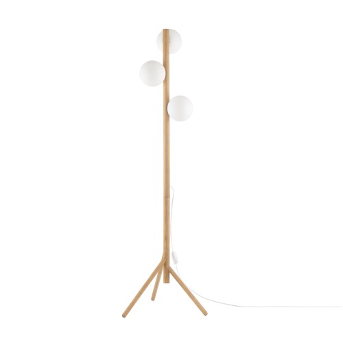 ESTERA WOOD Lampa podłogowa 3 5809 TK Lighting Sosna Biały