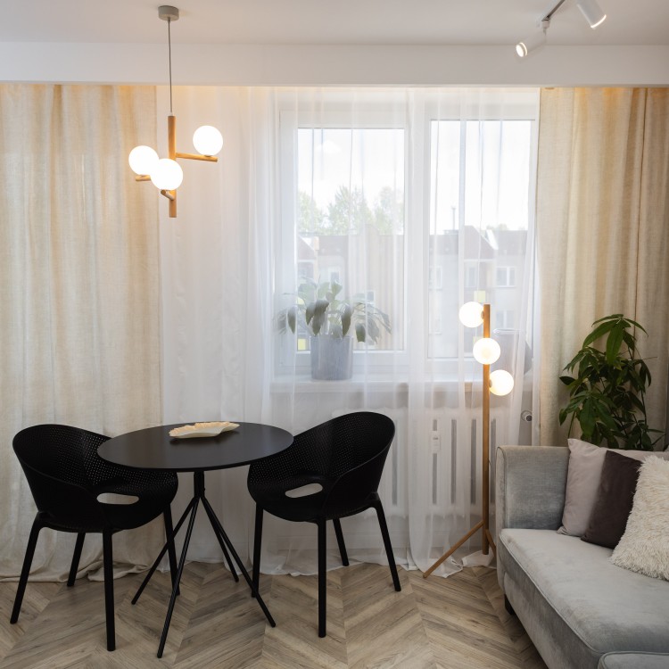 ESTERA WOOD Lampa podłogowa 3 5809 TK Lighting Sosna Biały