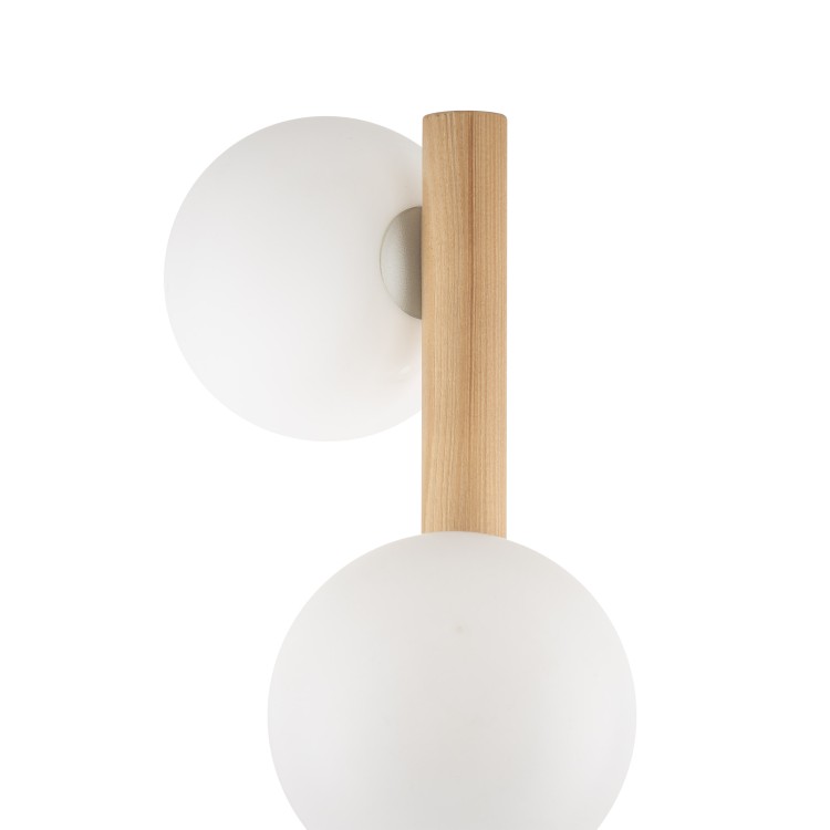 ESTERA WOOD Lampa podłogowa 3 5809 TK Lighting Sosna Biały