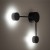 AVIA BLACK Kinkiet 2 6808 TK Lighting Czarny Czarny