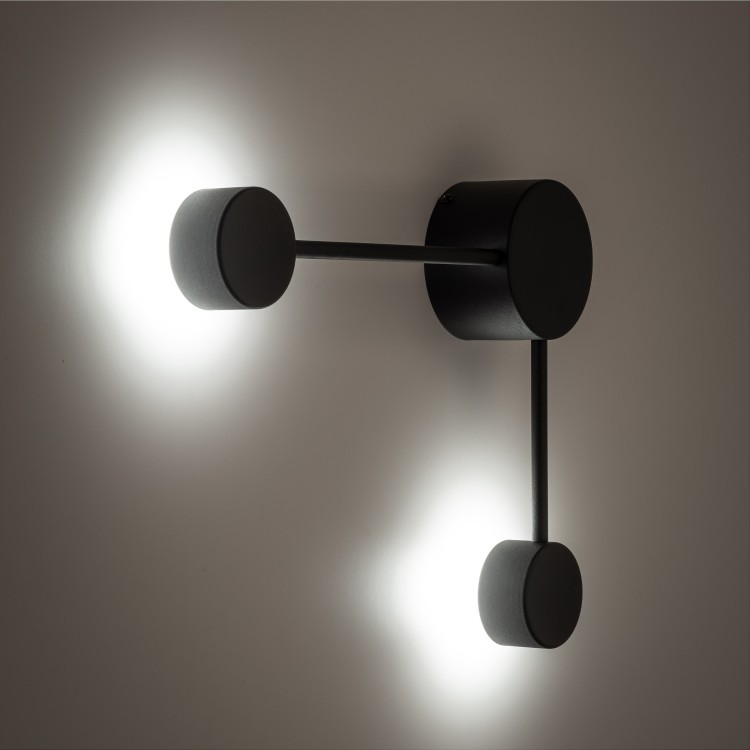 AVIA BLACK Kinkiet 2 6808 TK Lighting Czarny Czarny