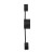 AVIA BLACK Kinkiet 2 6808 TK Lighting Czarny Czarny