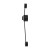 AVIA BLACK Kinkiet 3 6809 TK Lighting Czarny Czarny