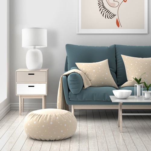 MELODY WHITE Lampka nocna 1 5985 TK Lighting Biały Biały