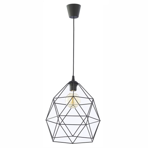 GALAXY BLACK Lampa wisząca 1 XL 3455 TK Lighting Czarny Czarny
