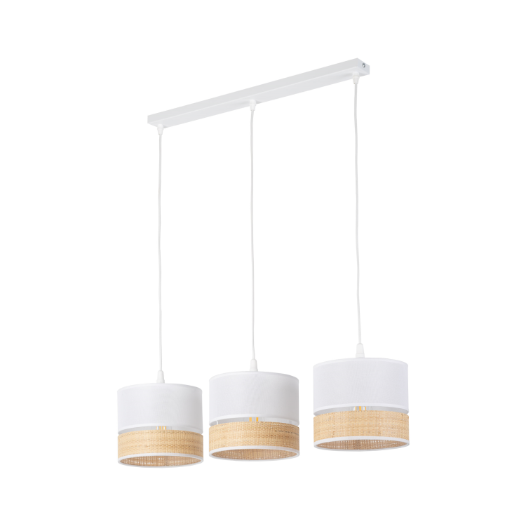 PAGLIA NEW WHITE Lampa wisząca 3 Listwa 4776 TK Lighting Biały Biały