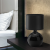 PALLA SMALL BLACK Lampka nocna 1 5067 TK Lighting Czarny Czarny