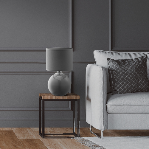 PALLA SMALL GRAY Lampka nocna 1 5086 TK Lighting Szary Szary