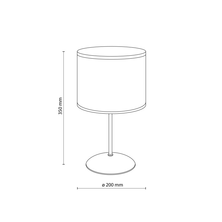 JUTA Lampka nocna 1 5100 TK Lighting Czarny