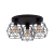 GALAXY BLACK Lampa sufitowa 3 P Koło 3189 TK Lighting Czarny Czarny