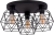 GALAXY BLACK Lampa sufitowa 3 P Koło 3189 TK Lighting Czarny Czarny